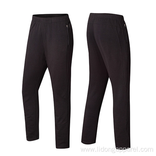 Fitted Cotton Long Sport Slacks For Men